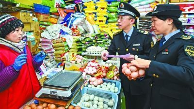 东城全面检查辖区农贸市场 食品经营